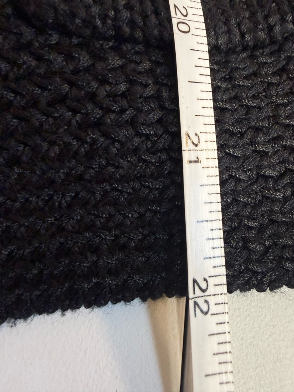 Lauren Ralph Lauren Black Knit Cardigan Sweater Womens M Shawl Collar - Picture 8 of 9